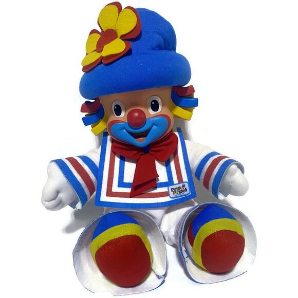 Patati Patata Portuguese Brazilian Clown Dolls 14 Inches Tall Lot of Two - Picture 7 of 8